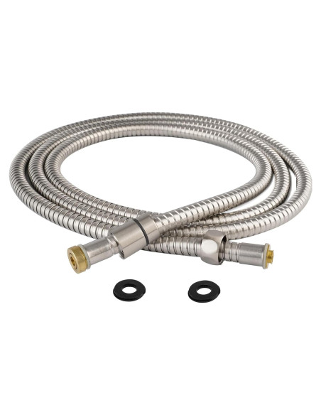 Manguera de Ducha Hibbent 228.6 cm Acero Inoxidable Niquelado