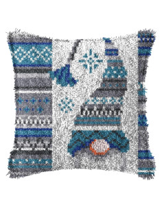 Kit de Gancho LAPATAIN para Funda de Cojín 43x43cm Navidad