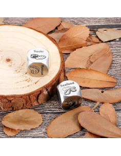 Dados de Decisión de Comida Fleure Esme para Parejas 2