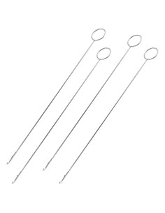 4 Ganchos para Turner de Bucle de Costura Yuntop - Acero Inoxidable
