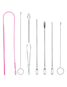 Juego de 8 Herramientas para Enhebrar Cuerdas InnoHHustle