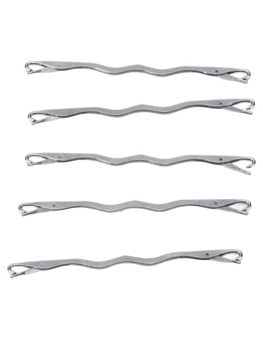 5 Agujas de Reparación Doble Punta Pssopp Acero Inoxidable