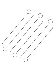 6 Ganchos para Voltear Costuras QHAJRYYC de Acero Inoxidable