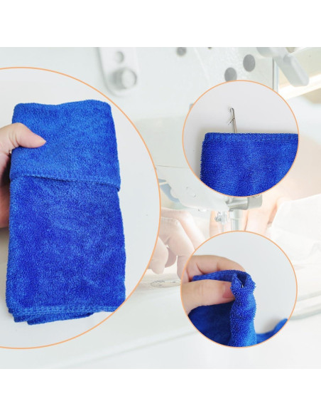 6 Ganchos para Voltear Costuras QHAJRYYC de Acero Inoxidable