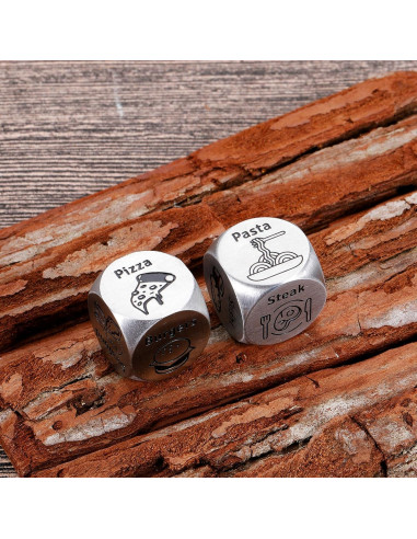 Dados de Decisión de Comida Fleure Esme para Parejas