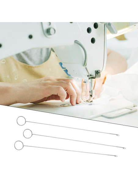 6 Ganchos para Voltear Costuras QHAJRYYC de Acero Inoxidable