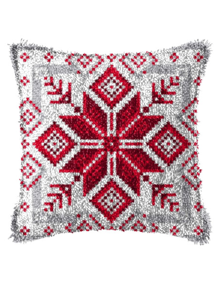 Kit de Gancho para Latch LAPATAIN Floral 43x43 cm DIY