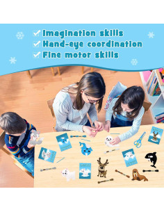 Kit de Costura de Animales Polares CiyvoLyeen - 14 Proyectos Creativos 2