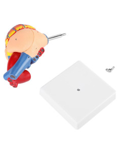 Modelo Anatómico de Corazón Humano FTVOGUE 21cm PVC