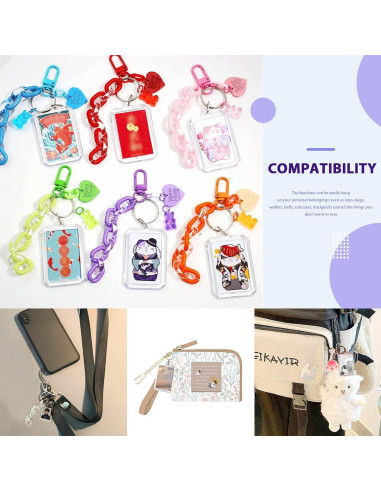 Kit de Llavero Personalizado Swpeet 40 Piezas para Niños