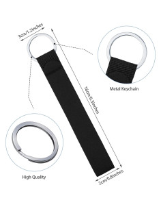 15 Pulseras Llavero Neopreno Hicarer 5.08x40.64cm Unisex 2