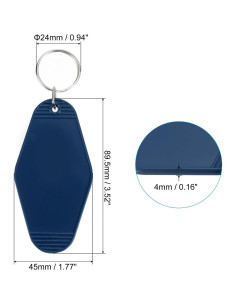 Llavero Vintage PATIKIL para Motel Personalizable 24 Unidades 2