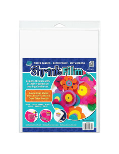 Película de Contracción Grafix Arenada 21.6x27.9 cm - Paquete de 6