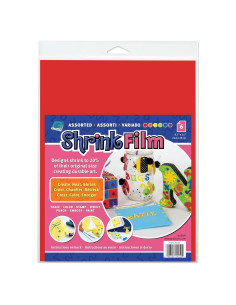 Película de Contracción Grafix - 6 Hojas Brillantes 21.6x27.9 cm