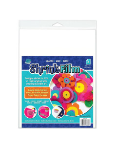 Película de Contracción Grafix Mate 21.6x27.9 cm - Paquete de 6