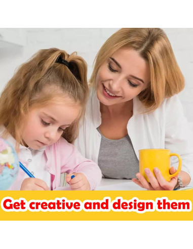 16PCS Hojas de Shrinky Dink Imprimibles YeahMiya 21x29.5cm