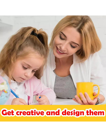 16PCS Hojas de Shrinky Dink Imprimibles YeahMiya 21x29.5cm