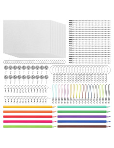 Kit de Arte Retráctil Yauhar 161 Piezas con Hojas y Lápices