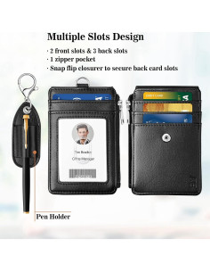 Soporte de Insignia ELV con Cordón Ajustable y 5 Tarjetas 2