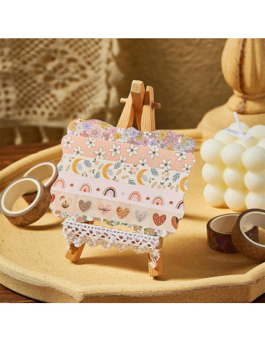 Conjunto de Cinta Washi Boho VIVIQUEN 20 Rollos 15mm x 5m