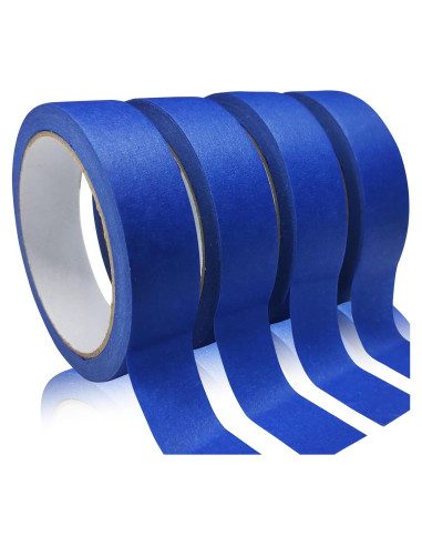 Cinta de Pintor Azul Smaring 4 Rollos 2.4cm x 20.1m Sin Residuo