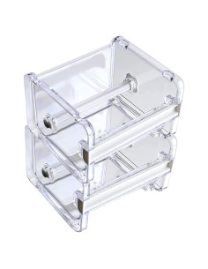 Cortador de Cinta Washi Genérico - 2 Piezas, Dispensador Acrílico