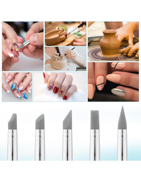 Juego de 5 Herramientas de Modelado de Arcilla Styquenzer