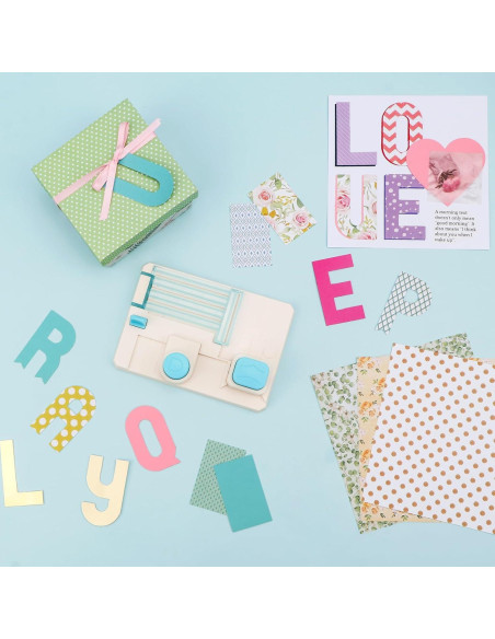 Mini Tablero de Troquel de Alfabeto BAOFALI 15.2x10.8cm DIY