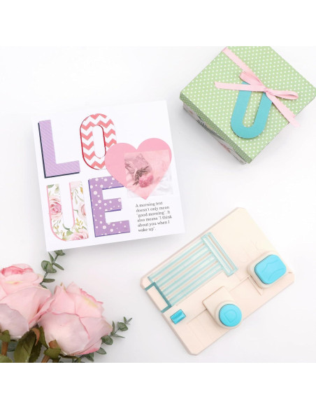 Mini Tablero de Troquel de Alfabeto BAOFALI 15.2x10.8cm DIY