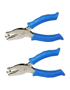 Perforadora de Papel 2pcs YYaaloa Azul 0.64 cm Agujero