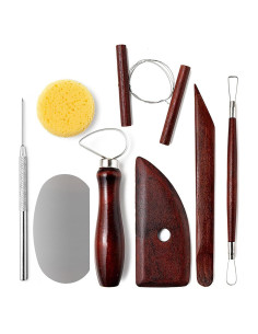 Juego de Herramientas de Escultura en Arcilla LINPHCEY 8 Piezas