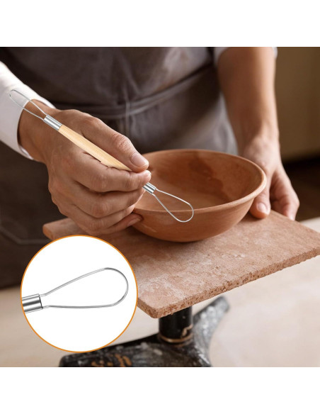 Kit de 6 Herramientas de Escultura en Arcilla FdcLixuvol