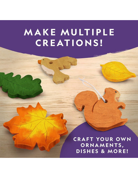 Kit de Artes y Oficios de Arcilla National Geographic - 0.91 kg, 12 Piezas Kit de Artes y Oficios de Arcilla National Geographic - 0.91 kg, 12 Piezas