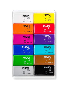 Arcilla Polimérica STAEDTLER FIMO Soft 12 Colores 300g 2