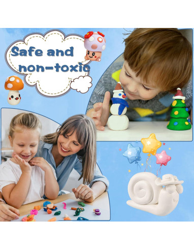 Arcilla Polimérica Ifergoo Blanca 100 g para Modelado y Hornear