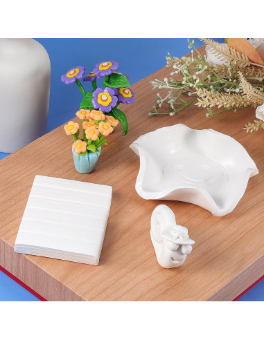 Arcilla Polimérica Ifergoo Blanca 100 g para Modelado y Hornear