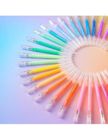 Set de 100 Marcadores de Gel Acrílico JinMaGDST 1.0mm Multicolor