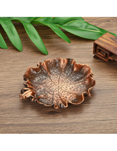 Plato de Tinta para Caligrafía PATIKIL Dorado 10.5cm x 10.5cm