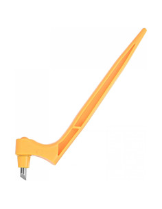 Cuchillo de Manualidades uxcell con Cuchilla Rotativa 15 Amarillo