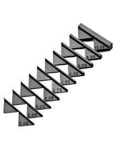 Juego de Plantillas para Cortar Esquinas Genérico 10 Piezas