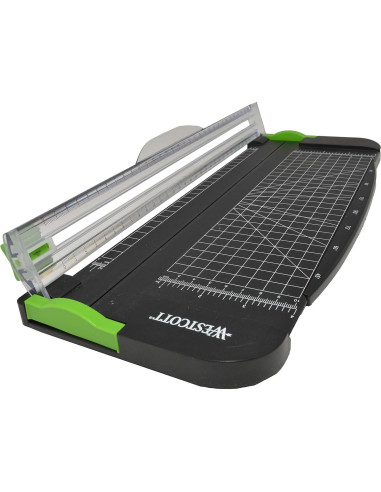 Cortadora de Papel Westcott 30 cm Negra para Scrapbooking