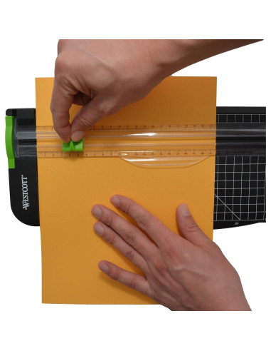 Cortadora de Papel Westcott 30 cm Negra para Scrapbooking