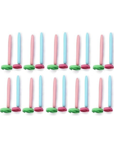 Herramienta de Quilling YXQ - 20 Piezas en Rosa y Azul 2