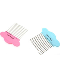 Herramienta de Peine para Quilling de Papel OZXNO 2 Piezas 2