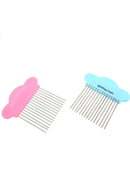 Herramienta de Peine para Quilling de Papel OZXNO 2 Piezas