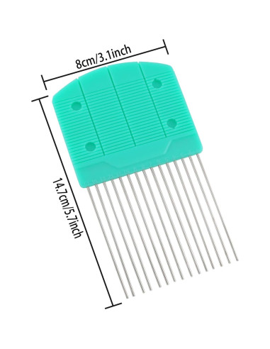 Peine de Quilling ZZLZX 2PCS Herramienta de Manualidades DIY