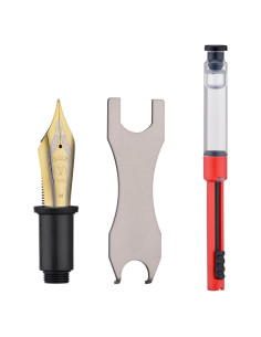 Sección de Pluma Mediana Yongsheng Junlai 930 con Punta de Iridio