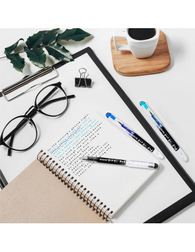 Plumas Fuente Desechables EYEYE 8 Colores Punta Fina 0.5mm