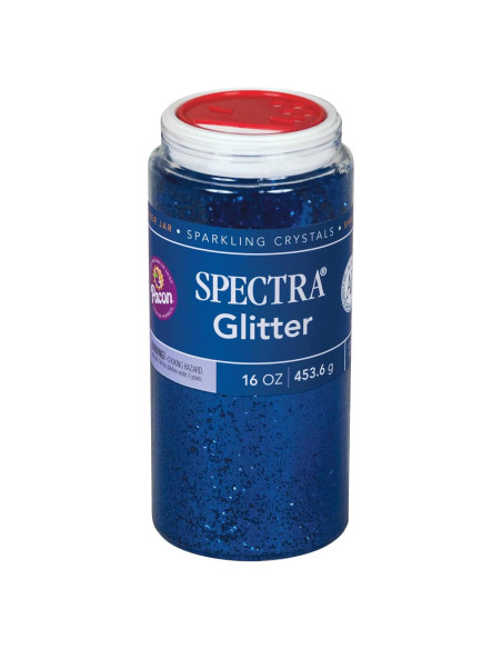 Glitter Brillante Pacon Spectra Azul 453.6 g - Manualidades