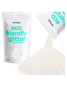 Glitter Biodegradable Hemway 100g Madreperla Iridiscente